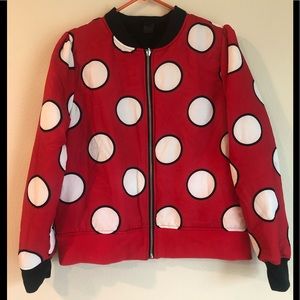 Disney Minnie Mouse Polka Dot Jacket B6